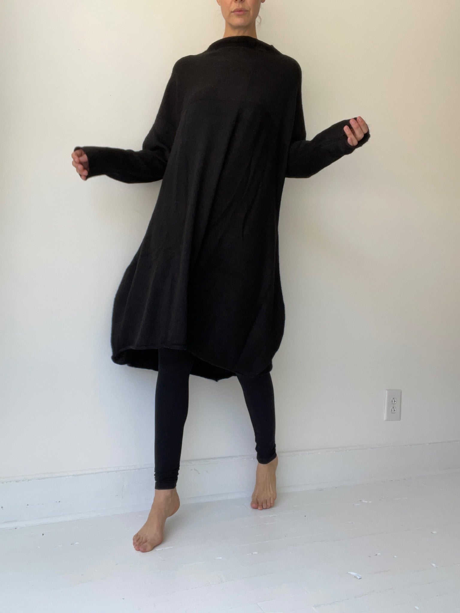 a long sweater dress by rundholz black label 25