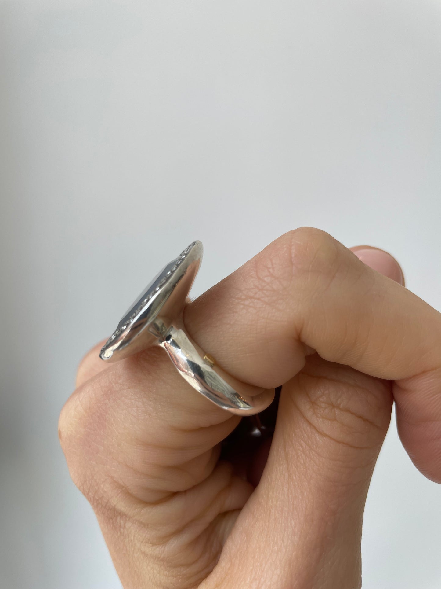 rosa maria flavie moon ring