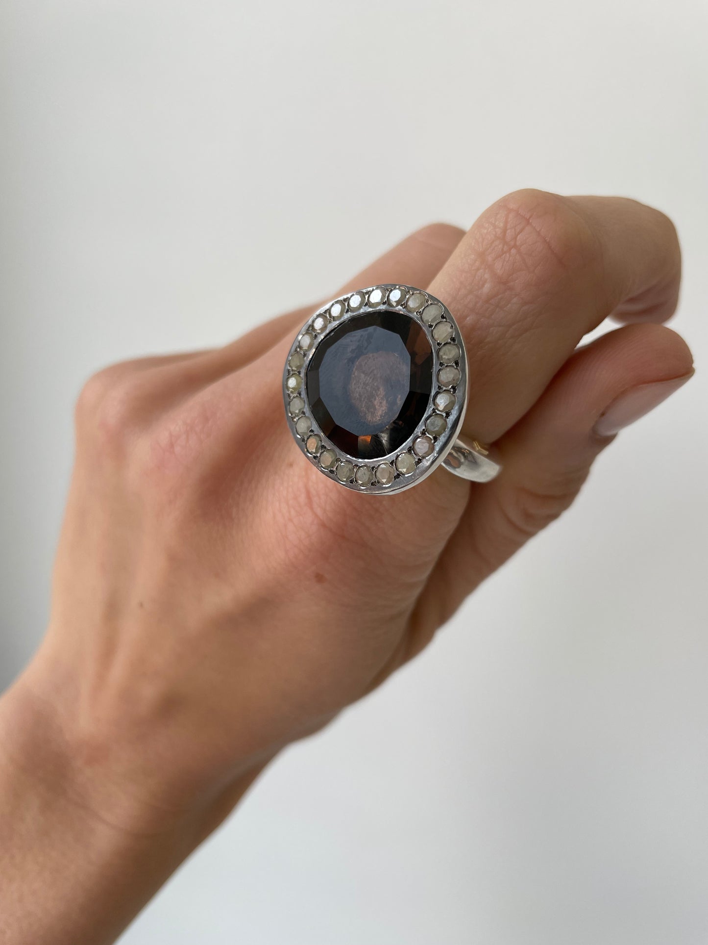 rosa maria flavie smokey ring