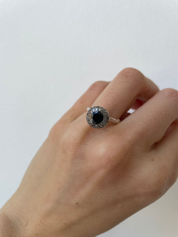 rosa maria belquis black ring