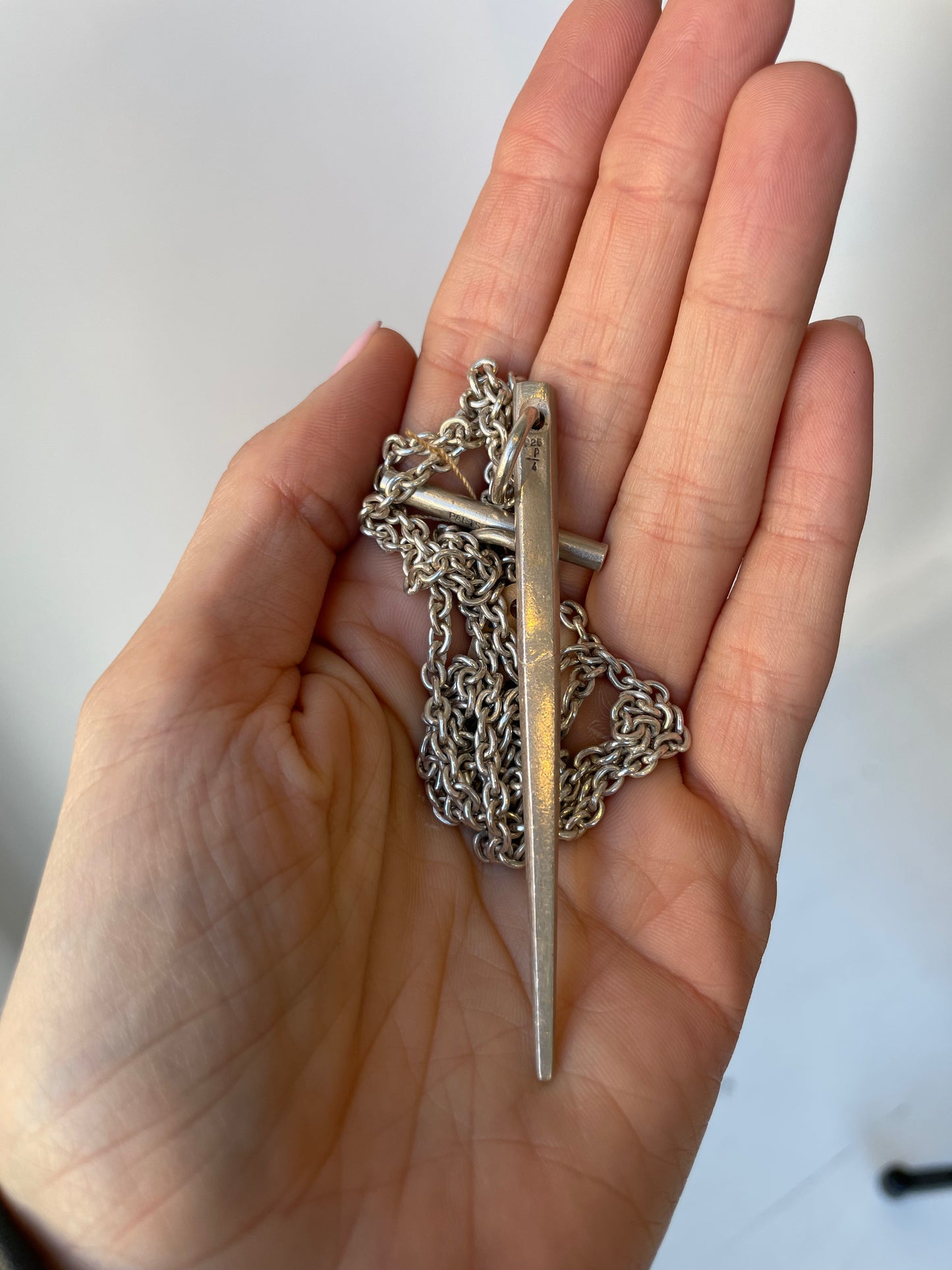 parts of 4 spike necklace