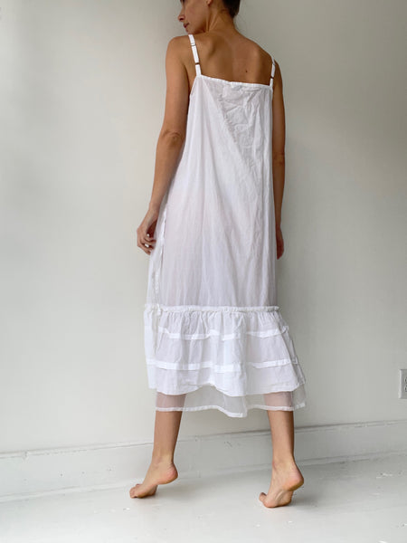 long underpinning COTTON VOILE
