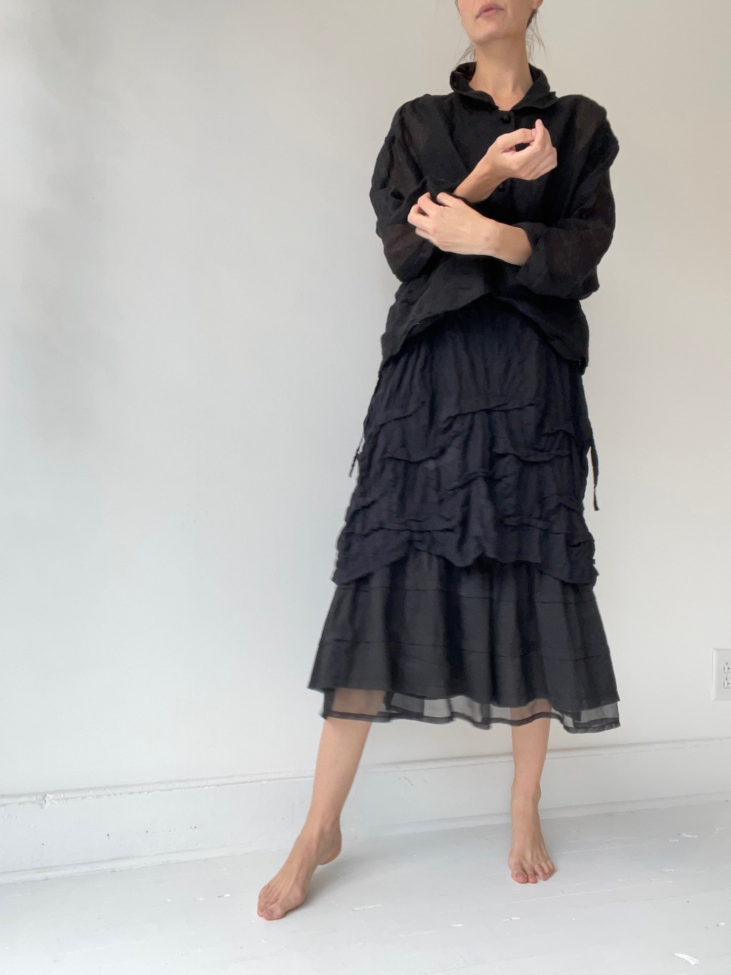 dragonfly jacket LINEN GAUZE