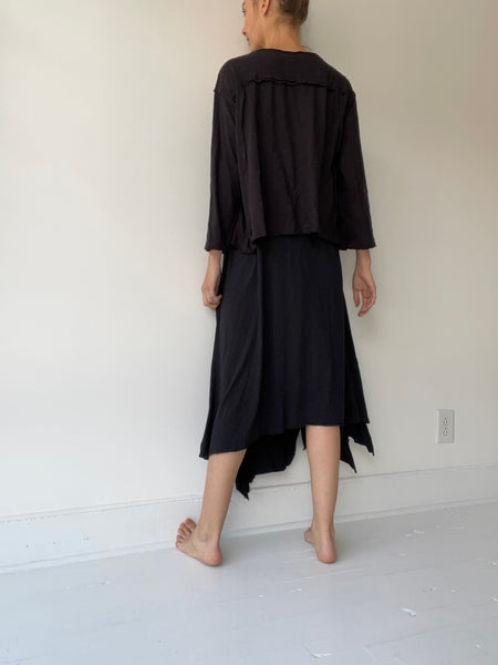 crop tunic tee