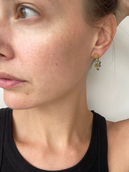 tourmaline stud earrings