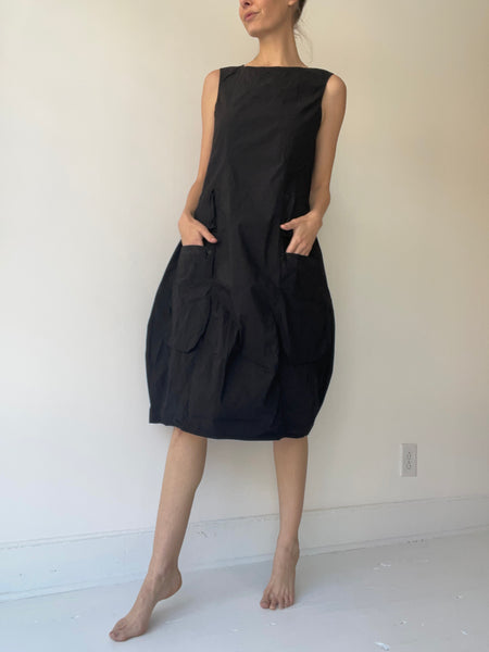 hunter dress BLACK