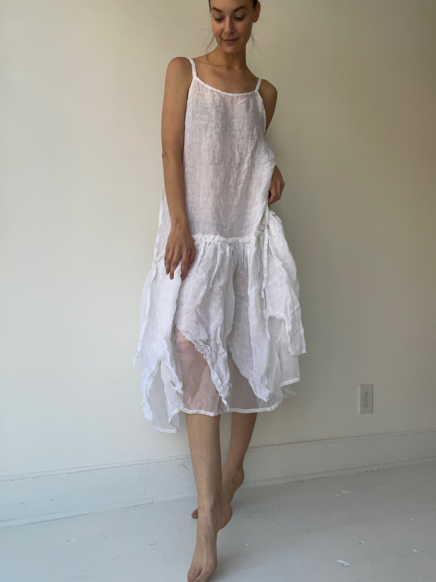 long vintage slip