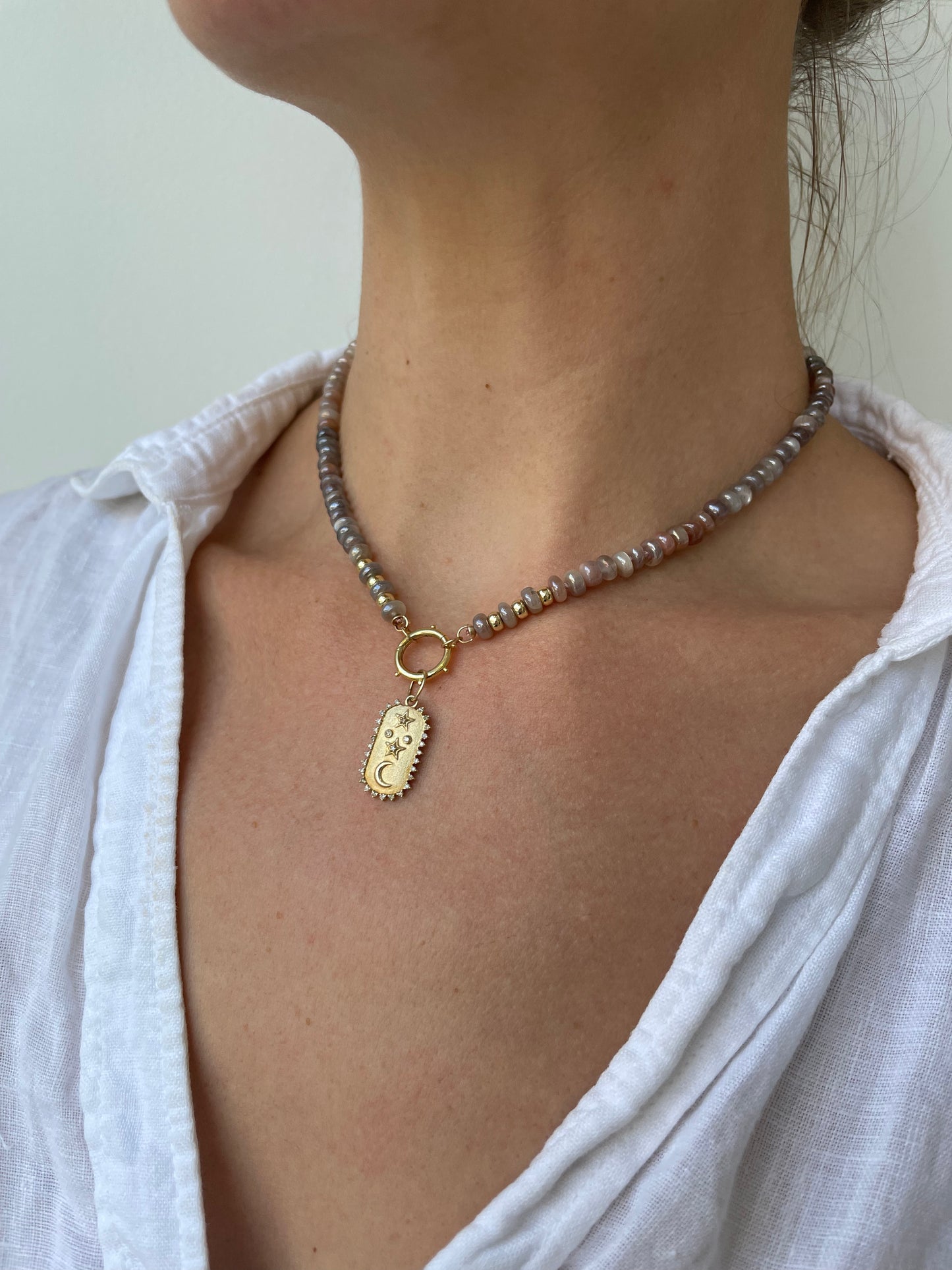 moon and stars necklace