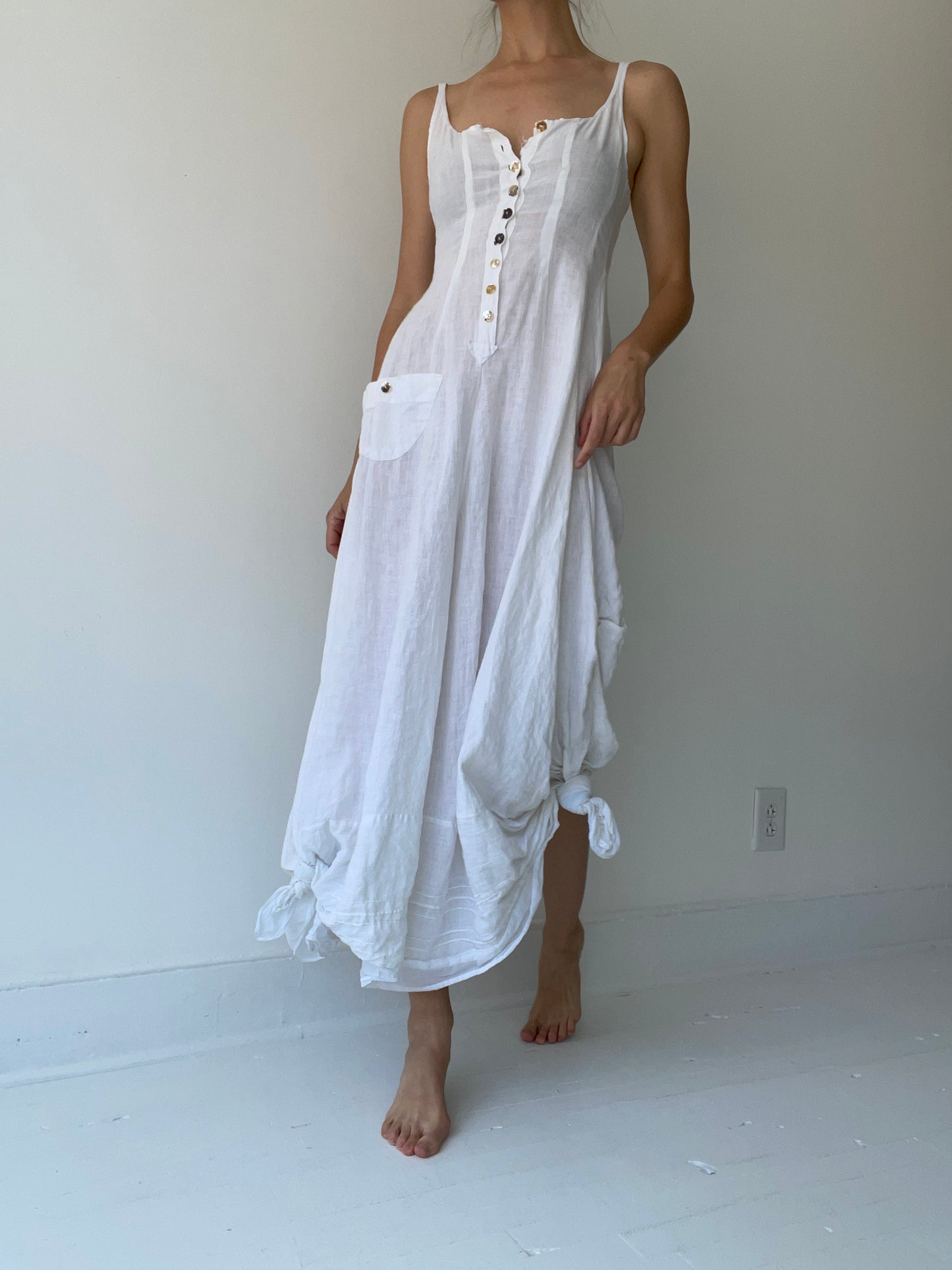 preloved button up dress