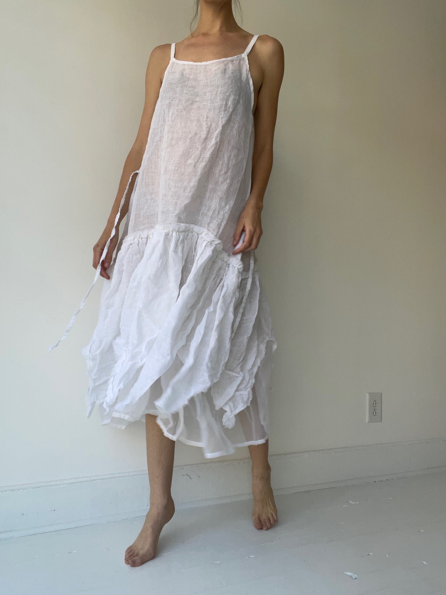 long vintage slip