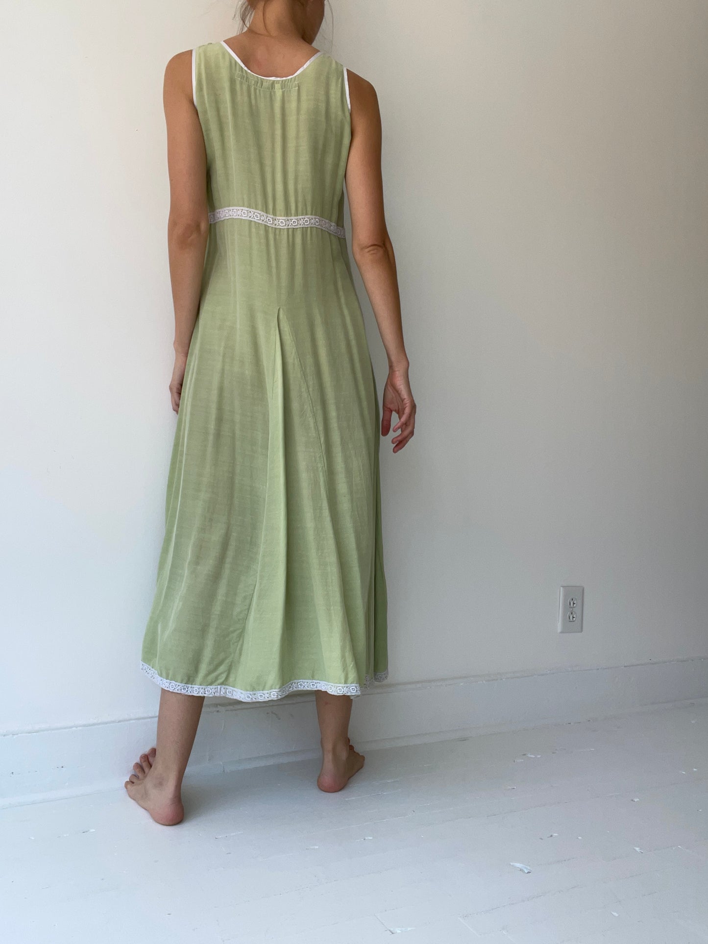 preloved green lace dress