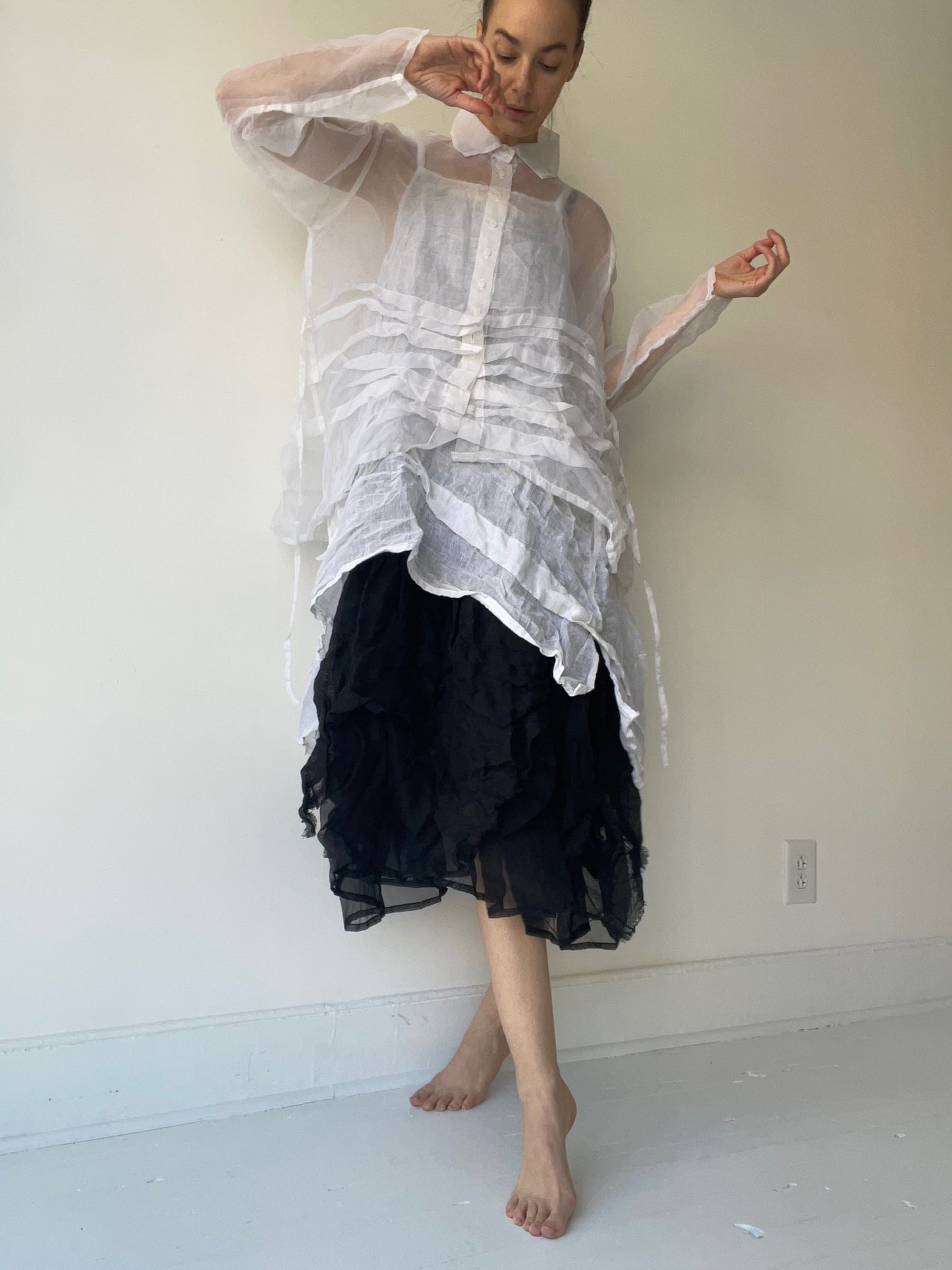 croissant shirt ORGANZA