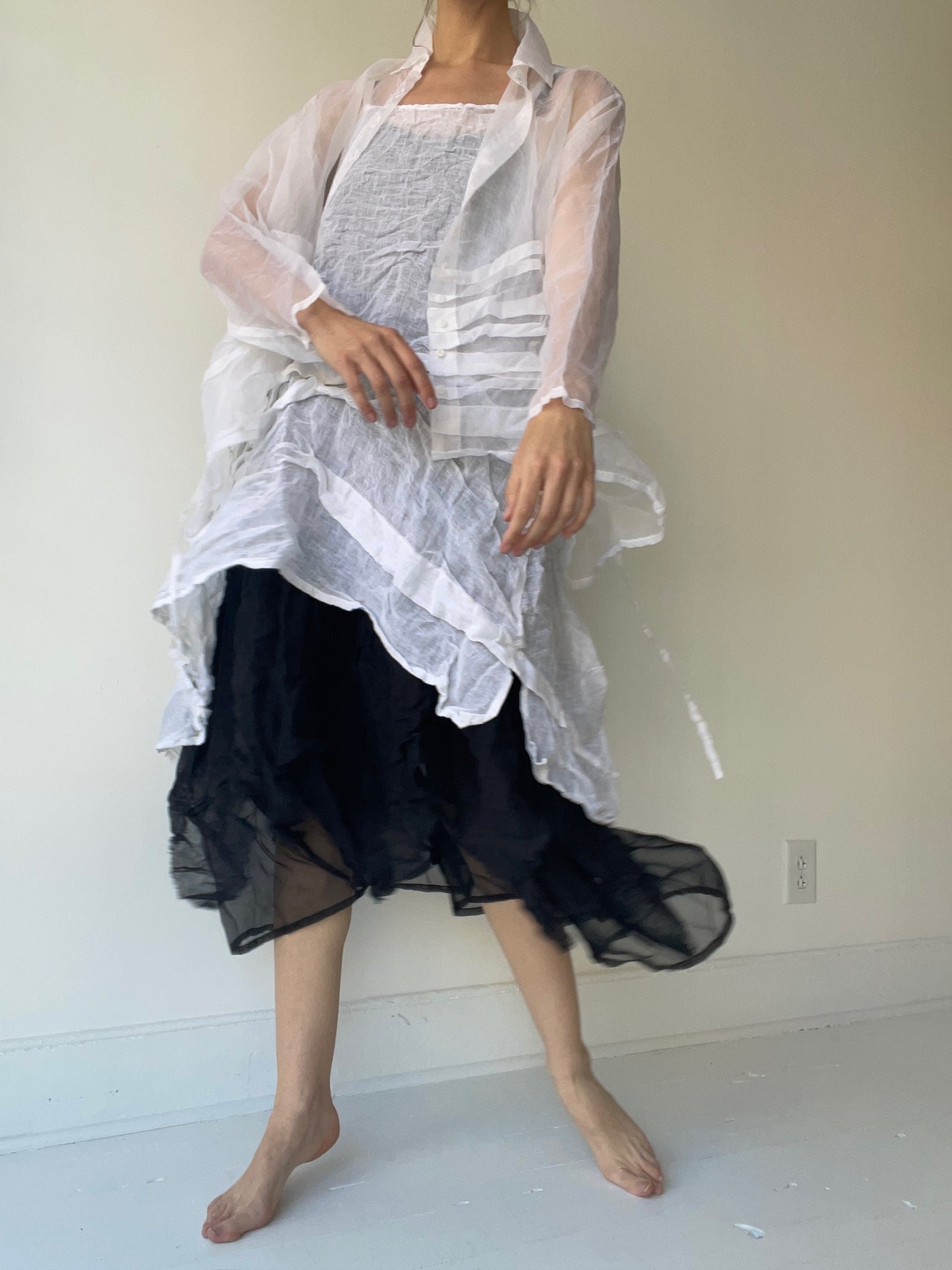 a croissant shirt ORGANZA by krista larson 100