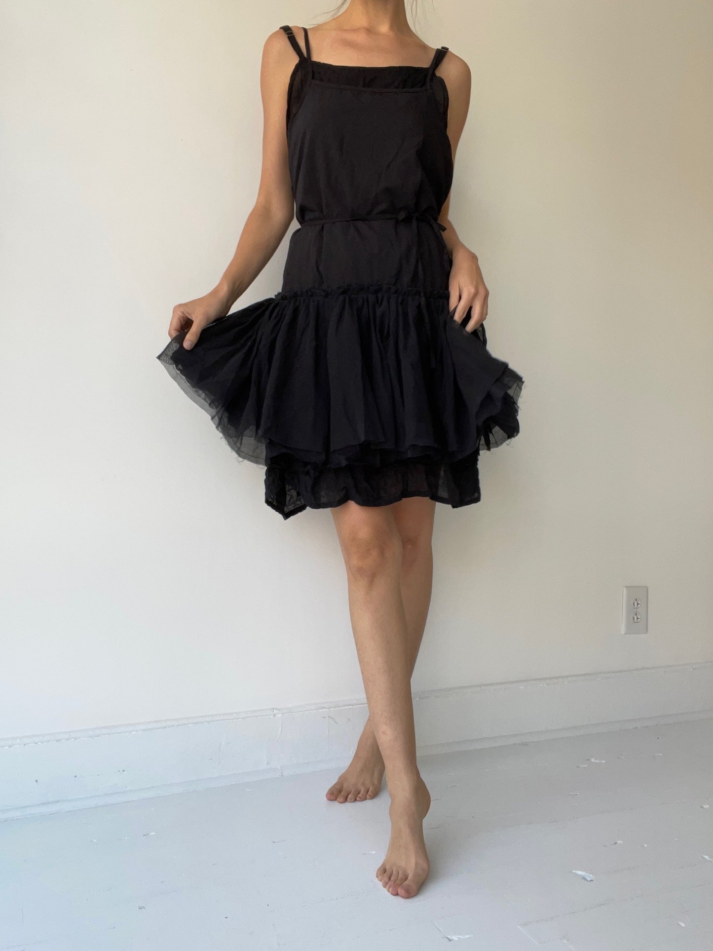 low waisted foundation cami