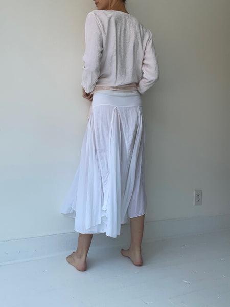 preloved flutter skirt
