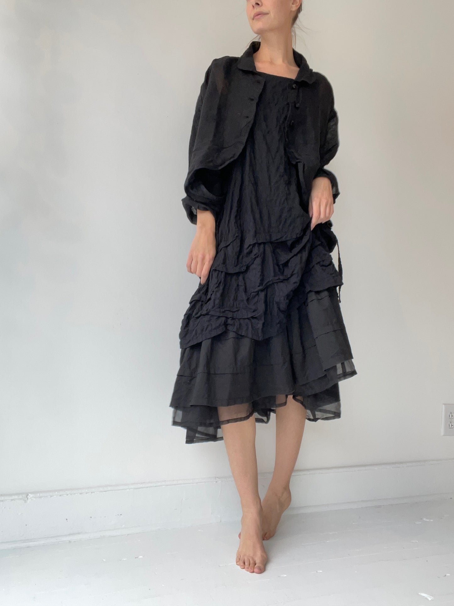 dragonfly jacket LINEN GAUZE