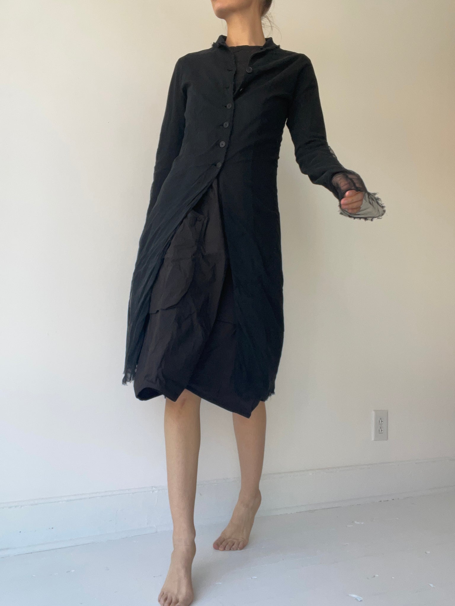 preloved long layer cardigan