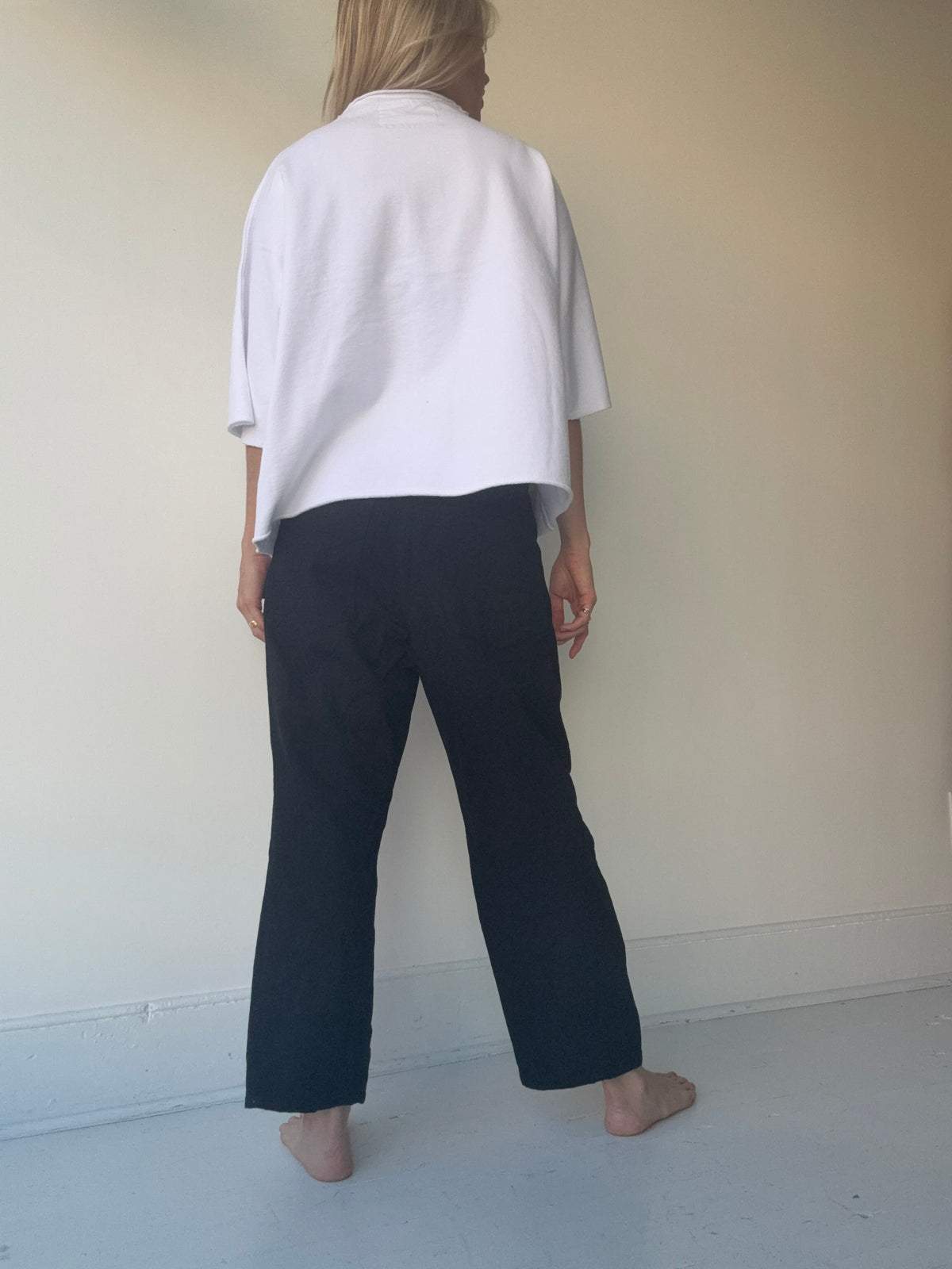 mantra bo mock neck poncho