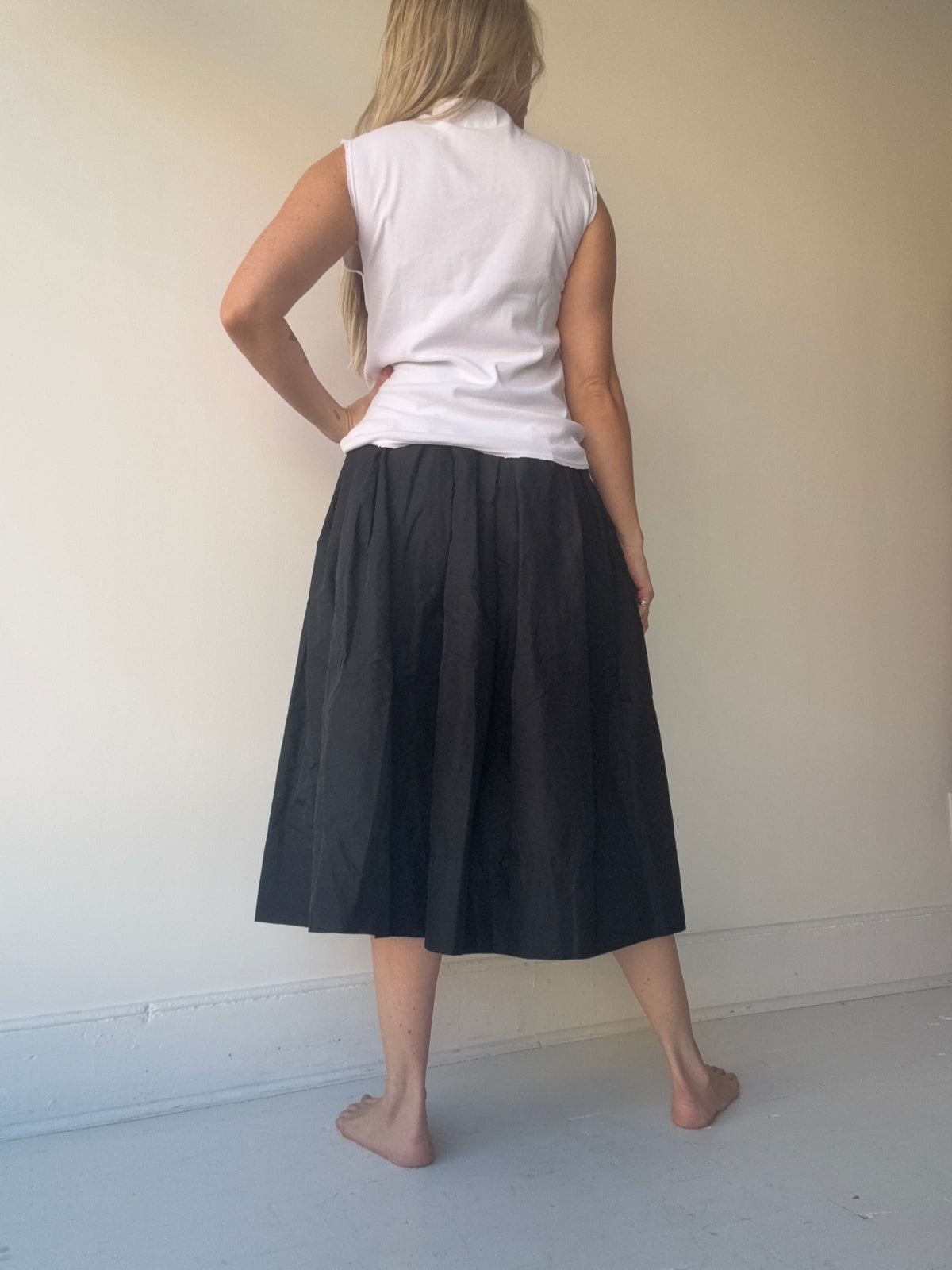 mantra cammy mock neck tank