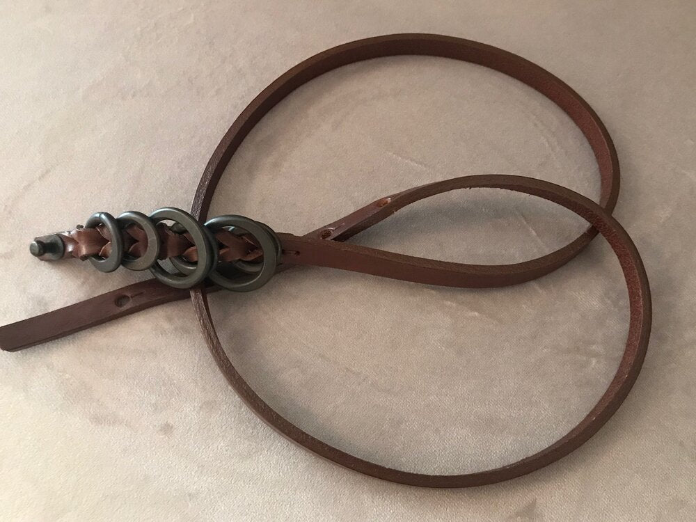 a johnny farah brown ajuoga belt by johnny farah leather