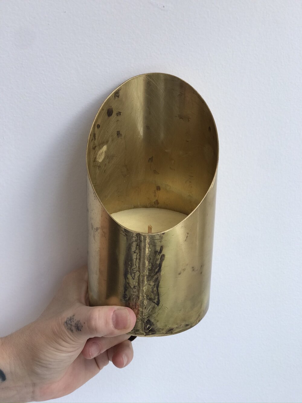 a parts of 4 short lemongrass candle by parts of 4 100