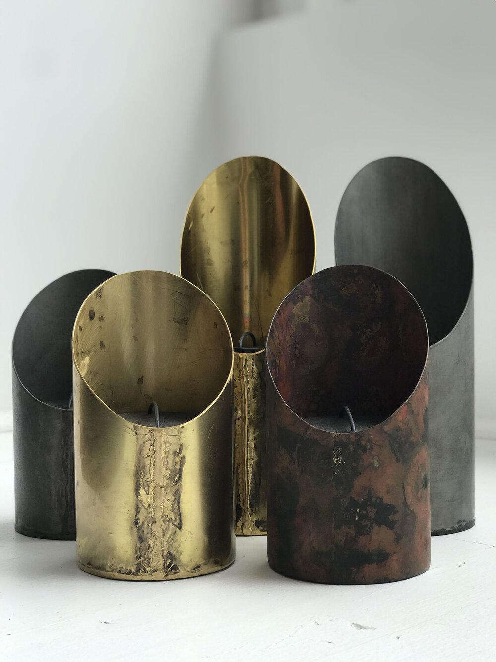 parts of 4 tall lemongrass candle