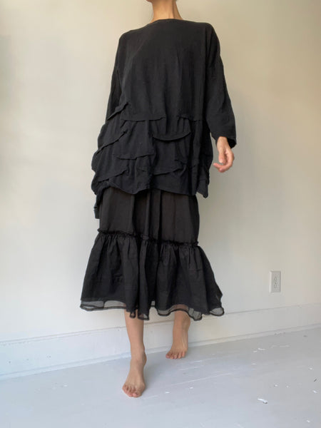 krista larson wavey dress