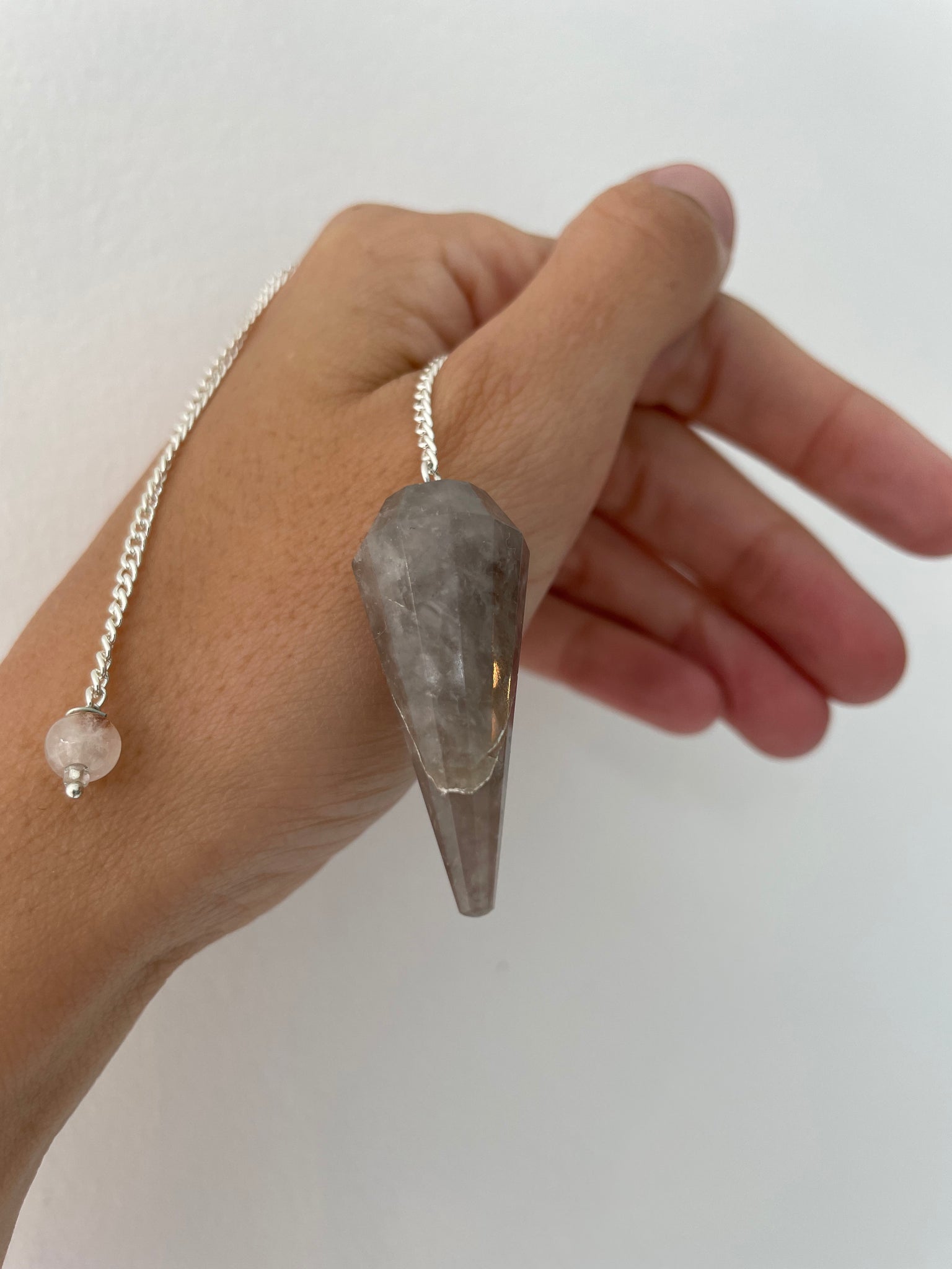 smokey quartz pendulum