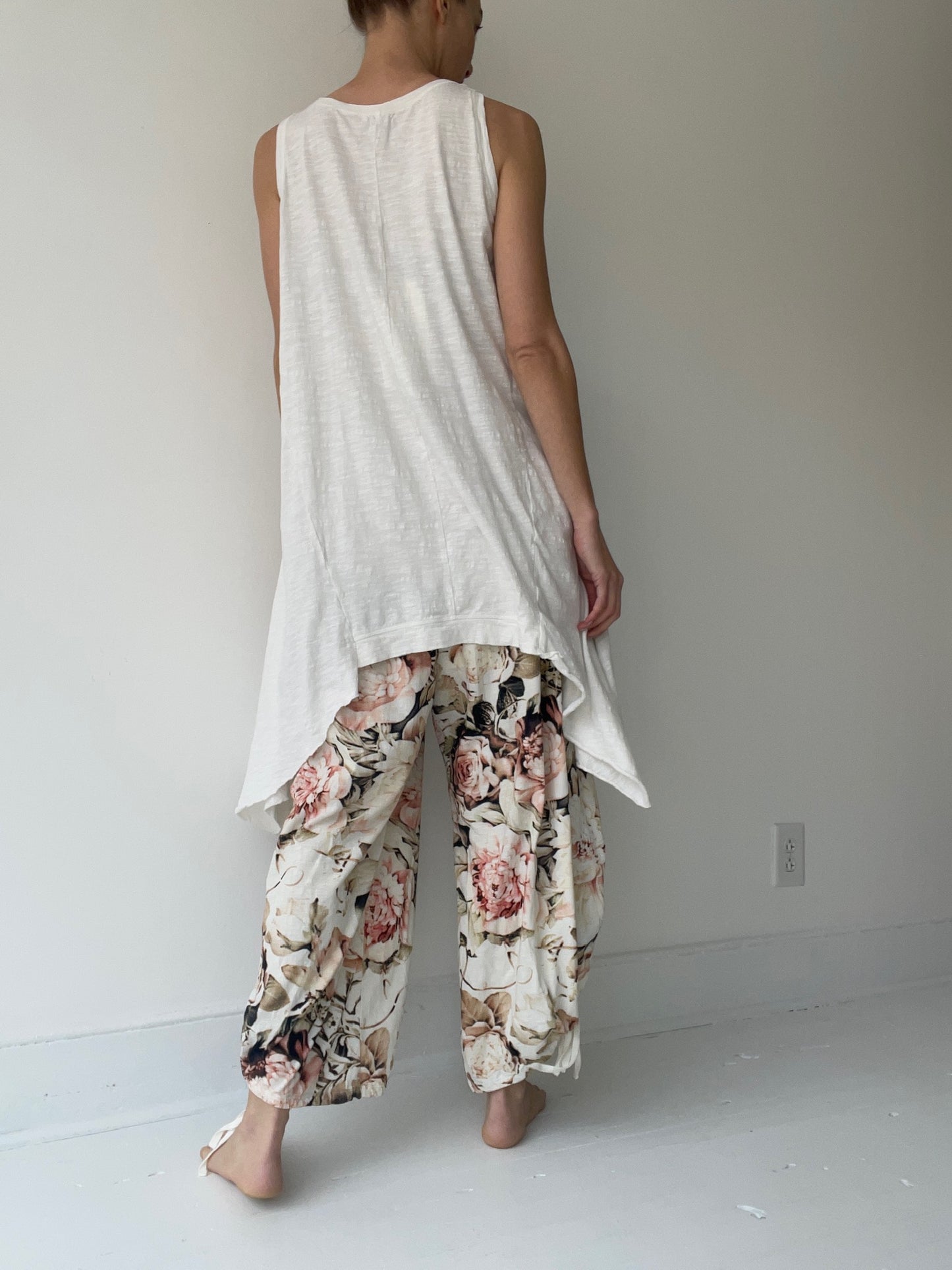 short ballet slip WHITE