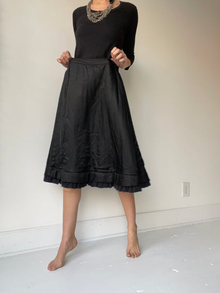 preloved satin skirt