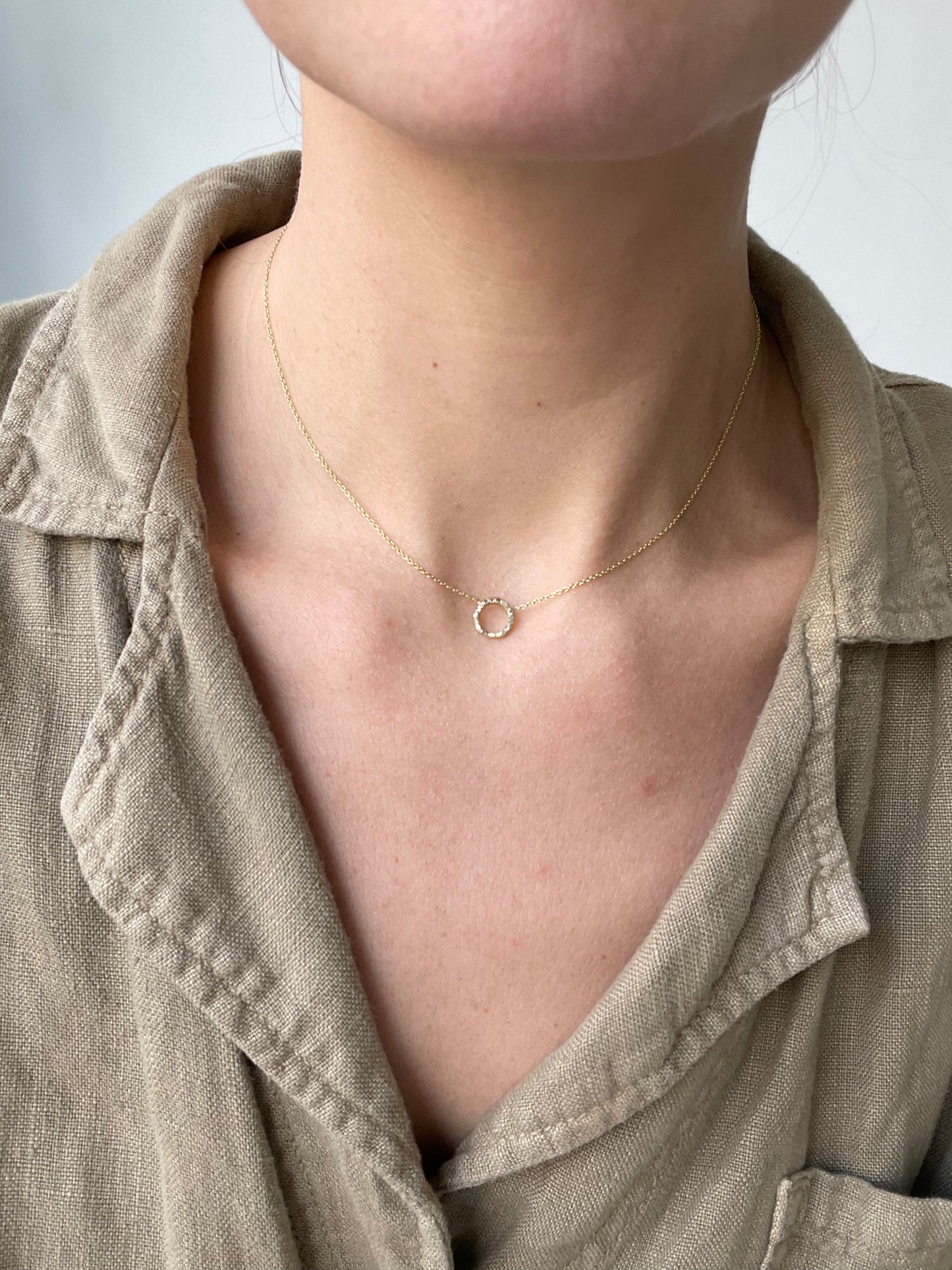 a rosa maria leo necklace by rosa maria 18k yellow gold chain