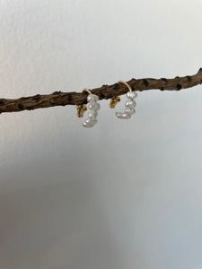 seed pearl hoops