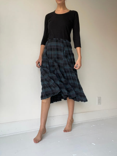 preloved flannel skirt
