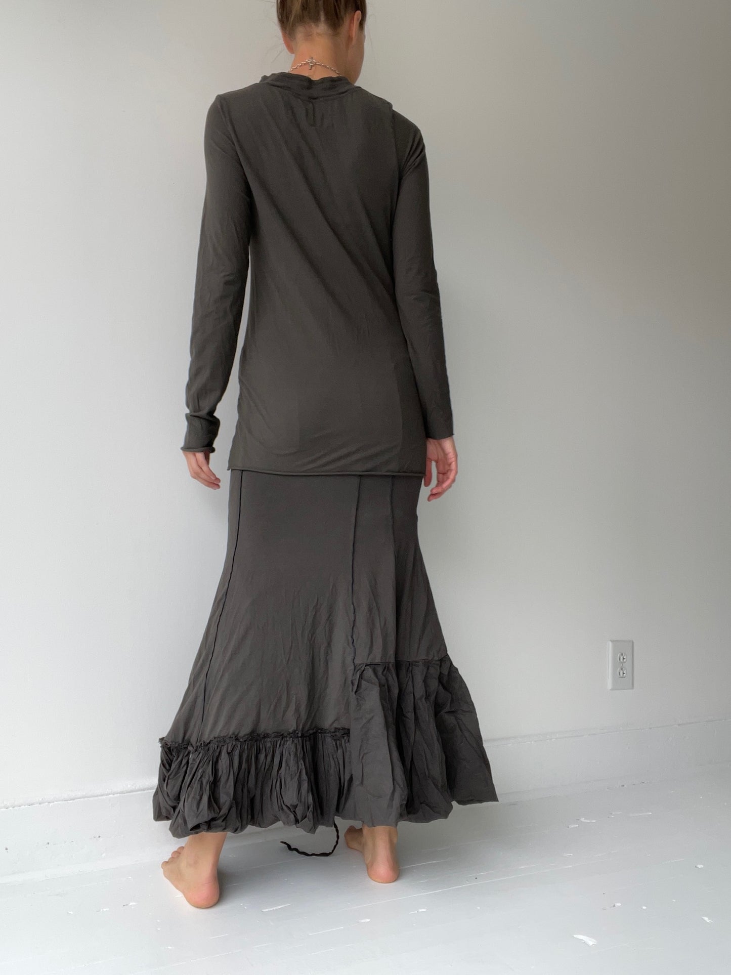 rundholz dip long sleeve seam tee
