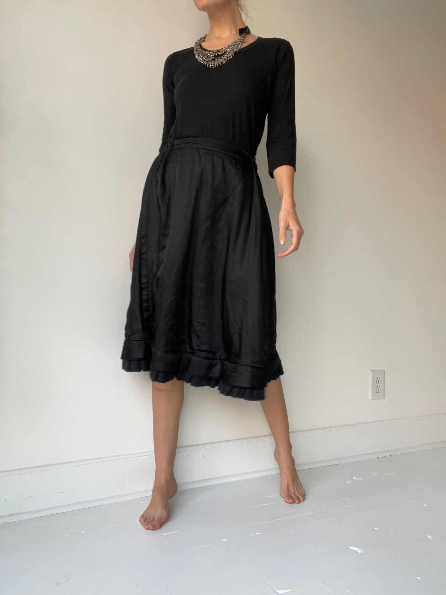 preloved satin skirt