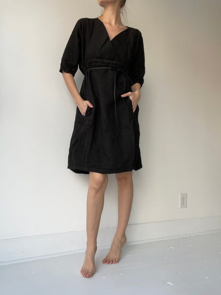 molly linen dress