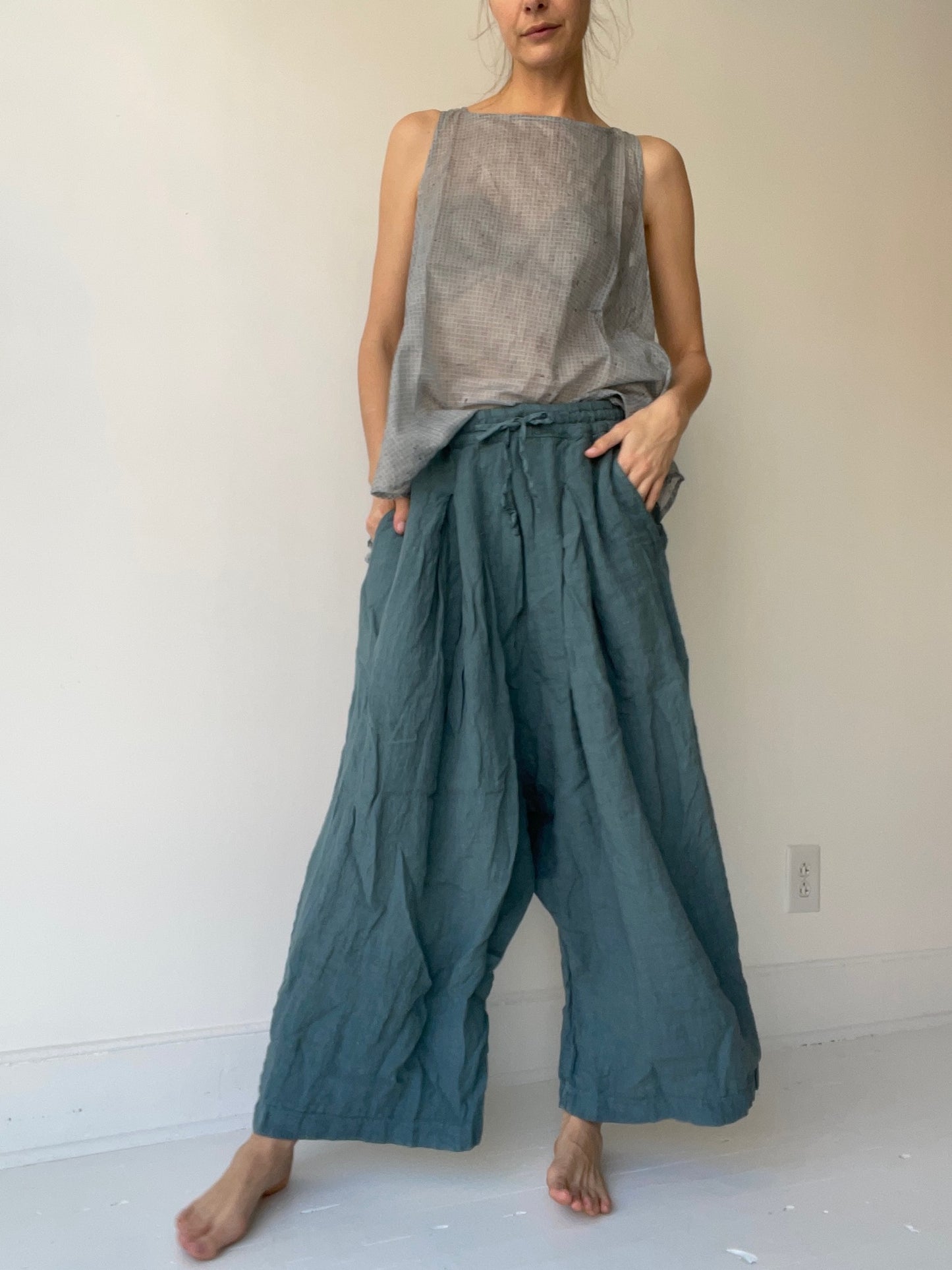 vic linen trouser