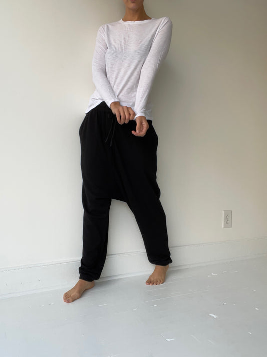 it is well white long sleeve crewneck