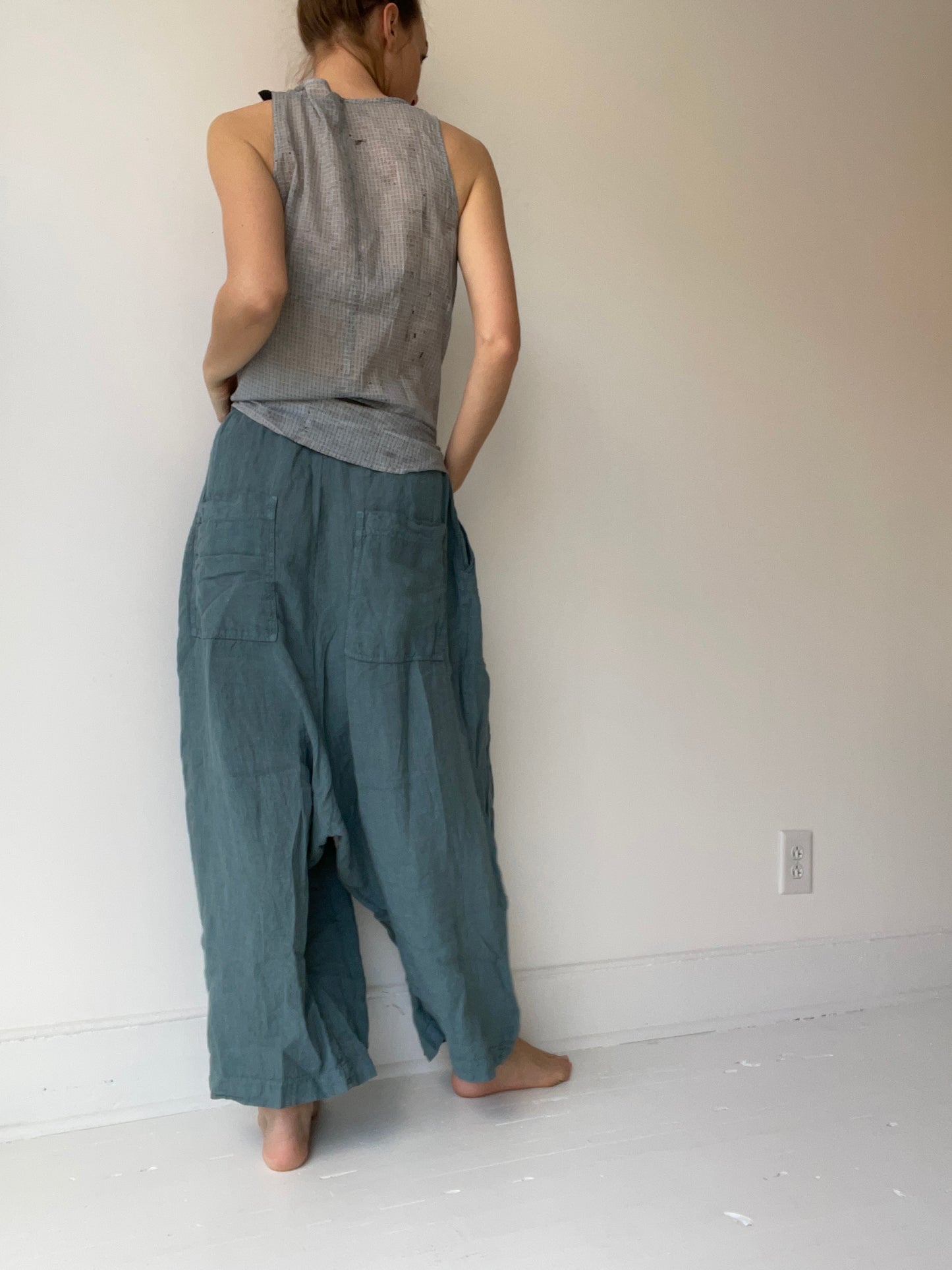 vic linen trouser