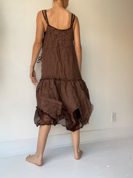 krista larson long vintage slip