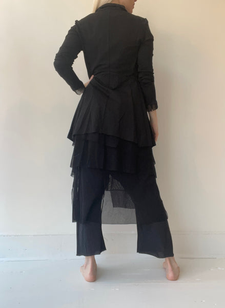 layered penguin coat