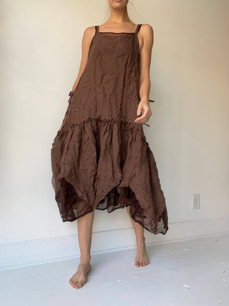 krista larson long vintage slip