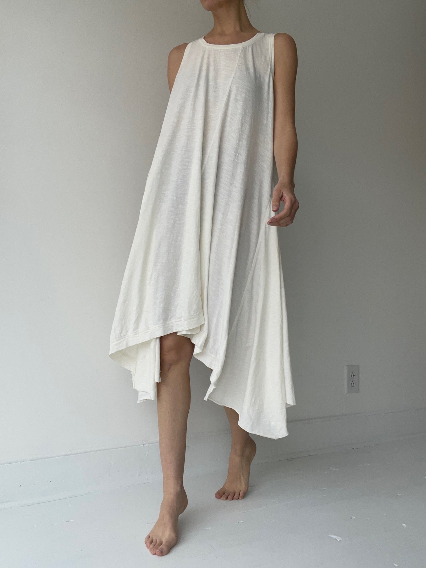 a long ballet slip by krista larson light cotton