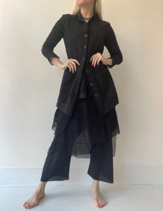 layered penguin coat