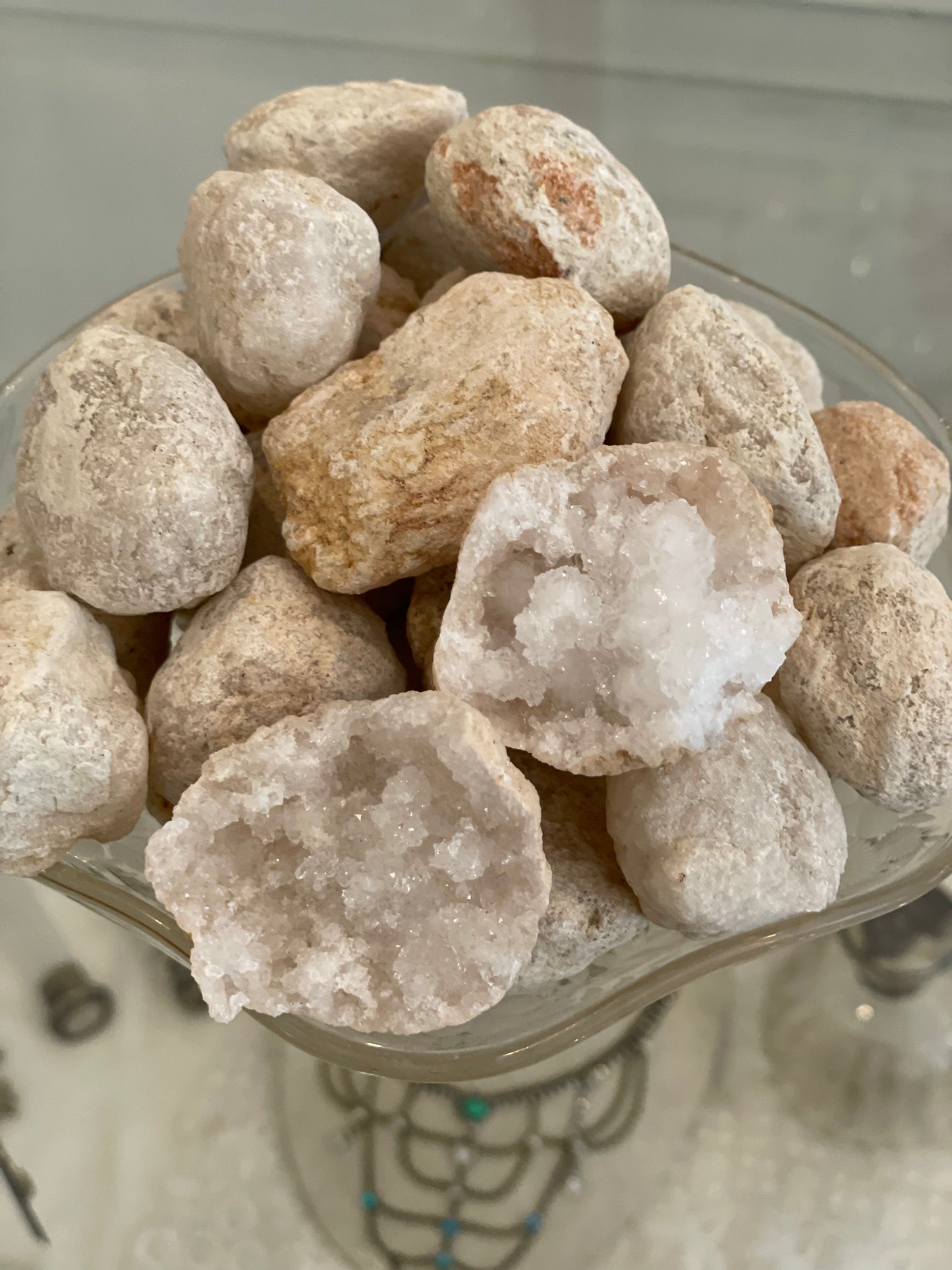 a break your own geode with approximately 1.3”