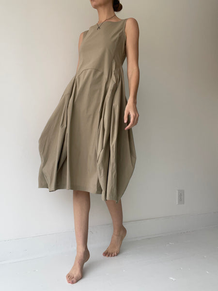 mainline dress KHAKI