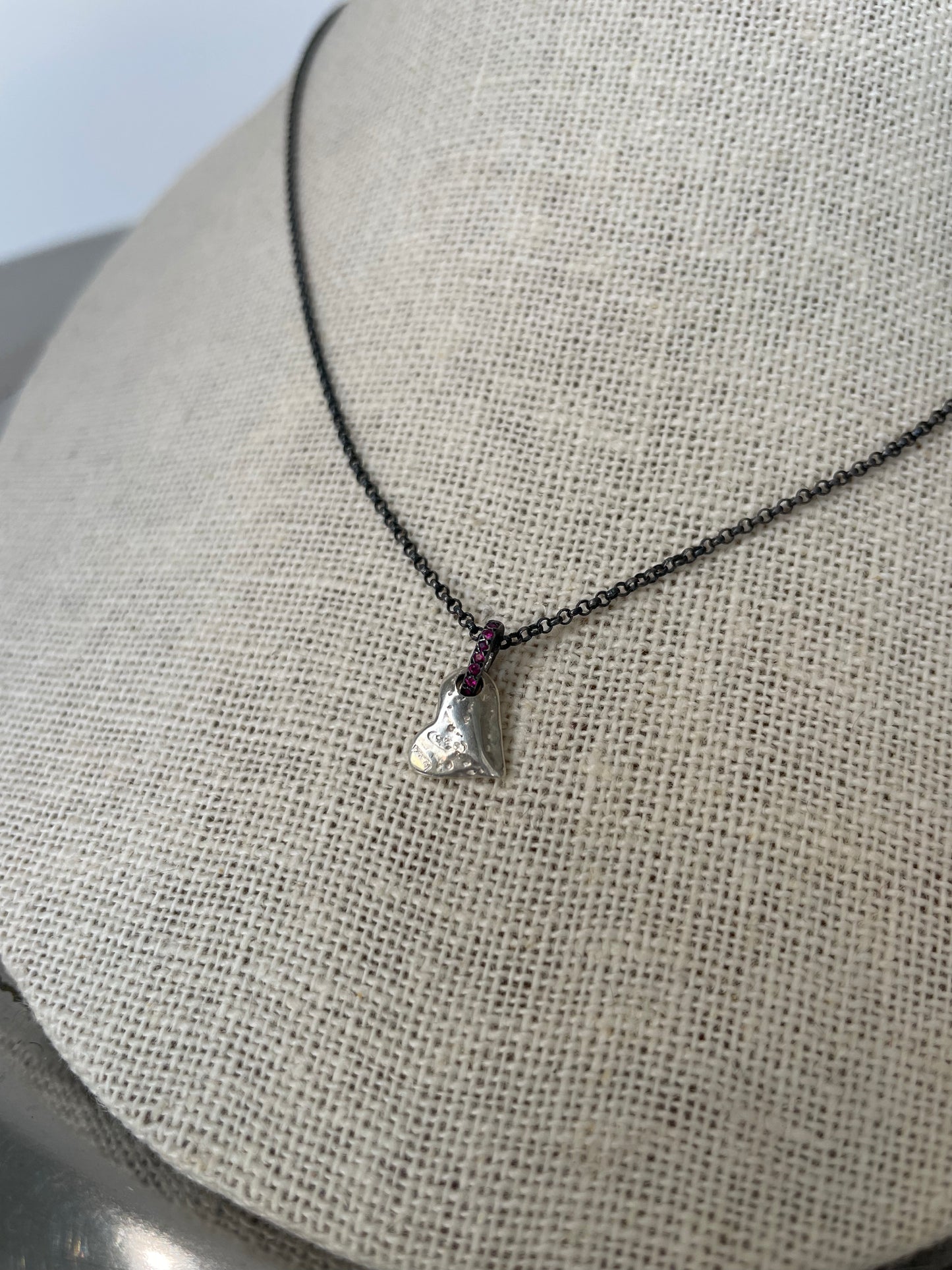 full heart necklace