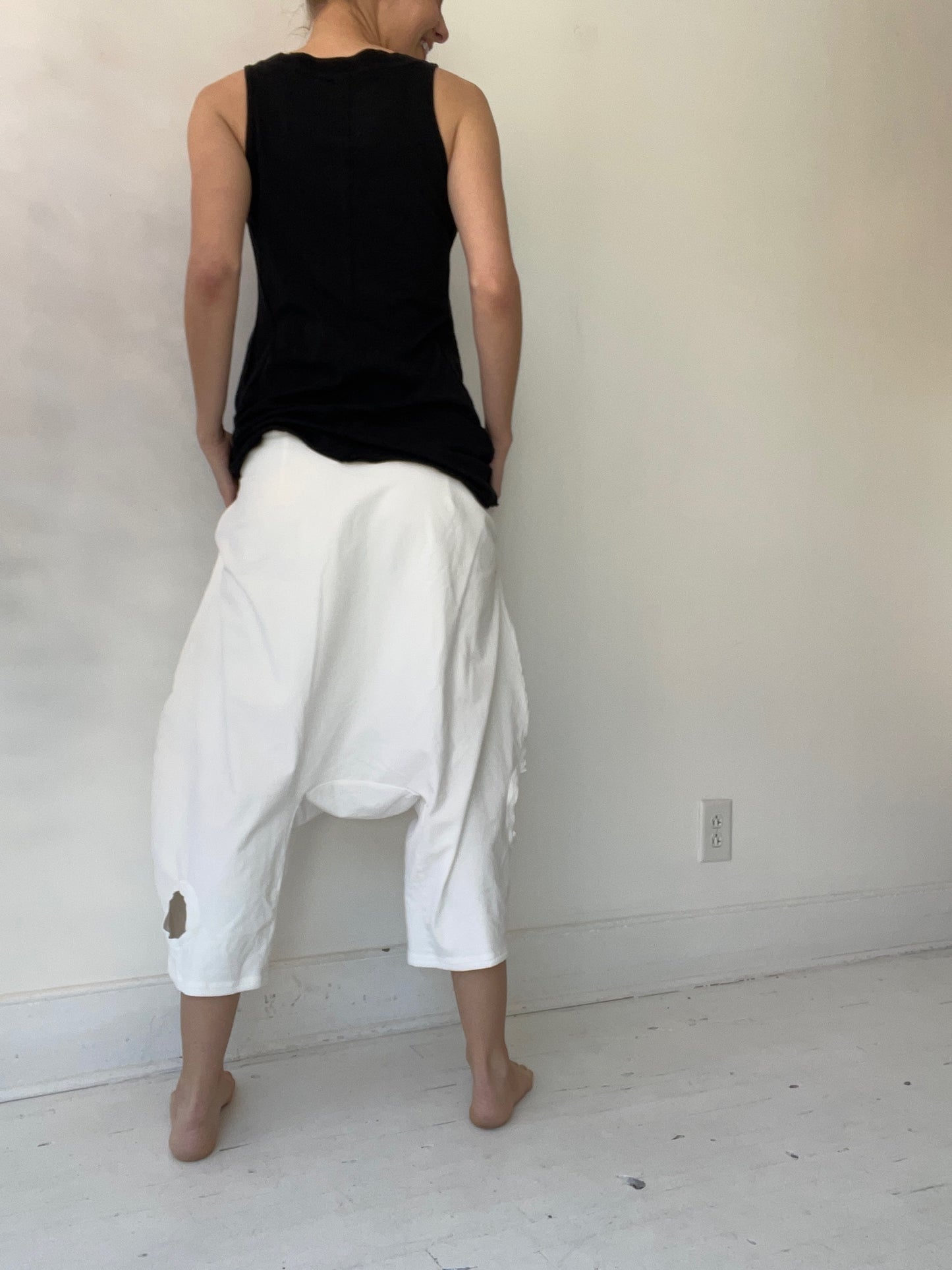 rundholz dip cut-out trouser