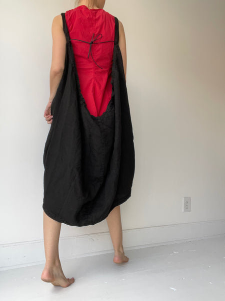 linen cord dress