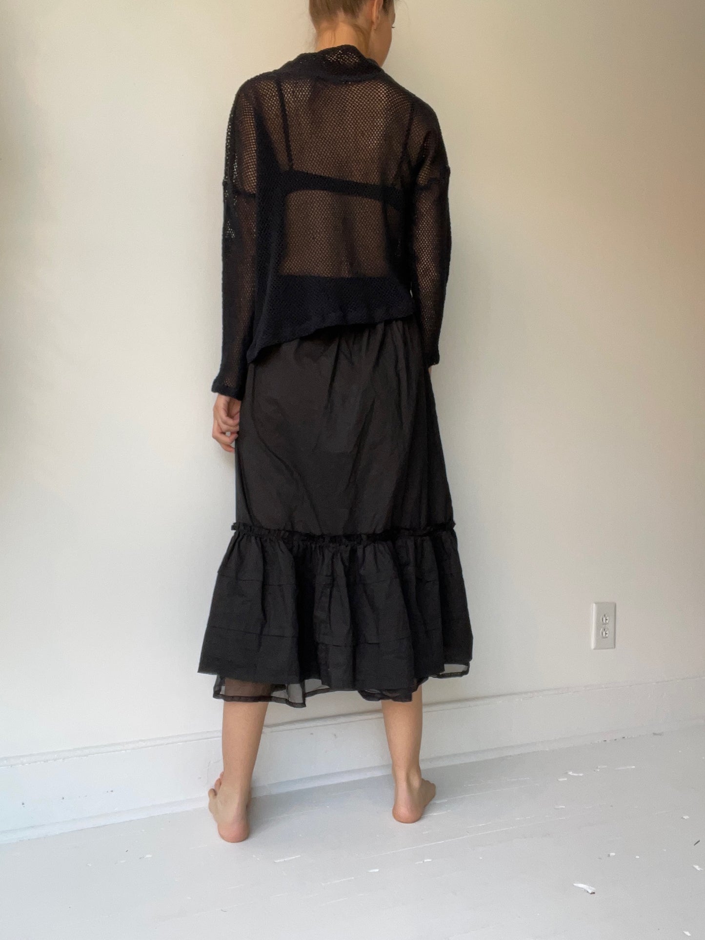krista larson cotton underpinning skirt